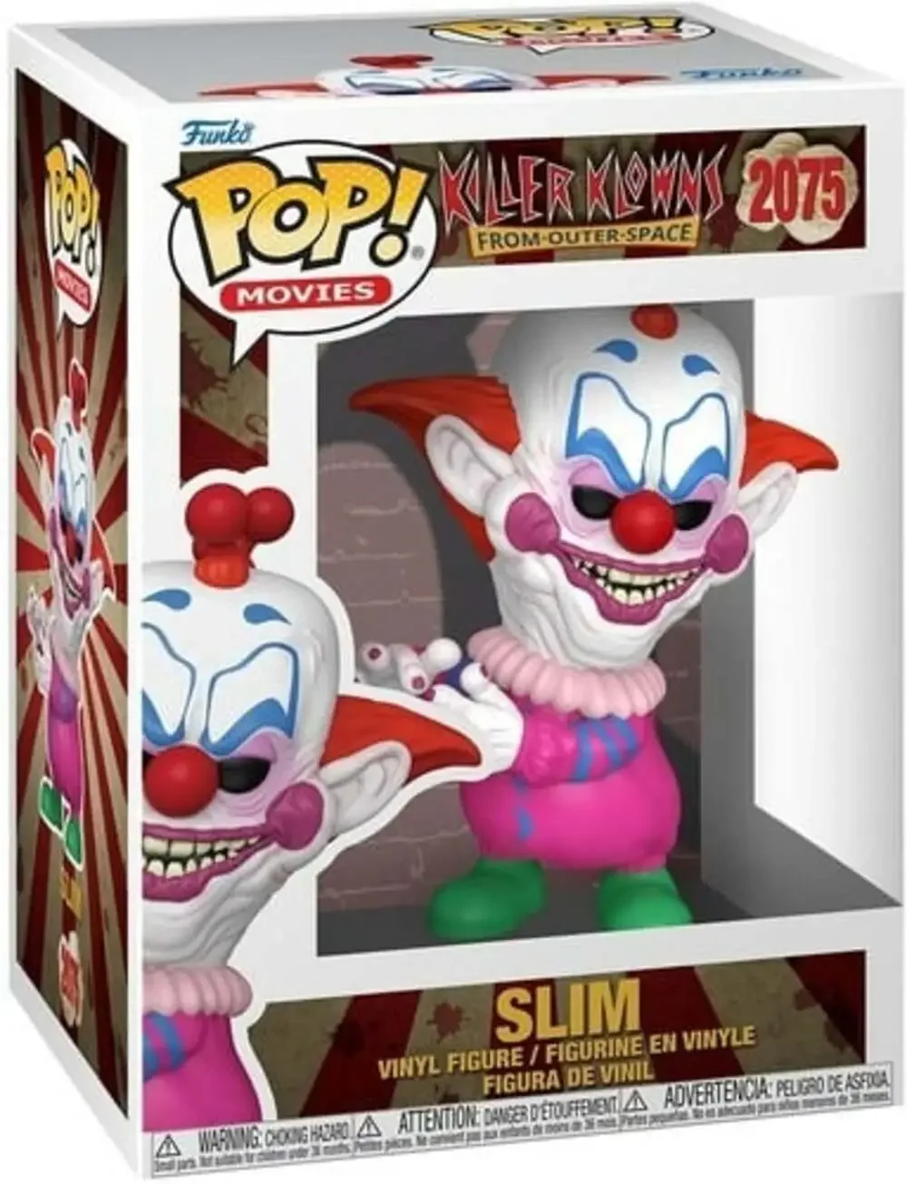 NEW Funko POP! Movies: Killer Klowns from Outer Space - Slim (KKFOS) #2075